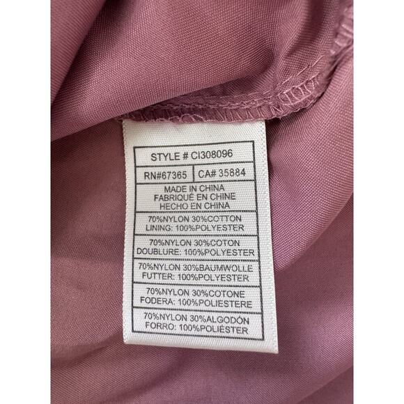 Cupcakes and Cashmere Dress Women’s Size 4 Lace Deco Rose Pink Fitted Lined - Picture 13 of 14